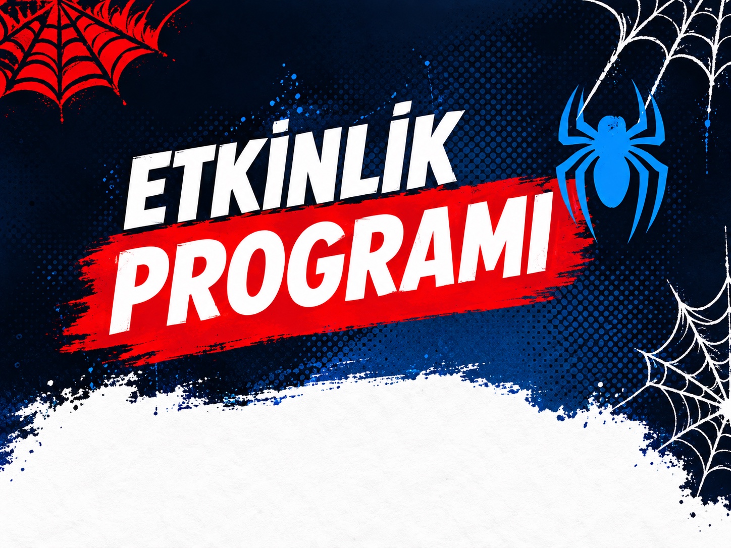 Etkinlik programı